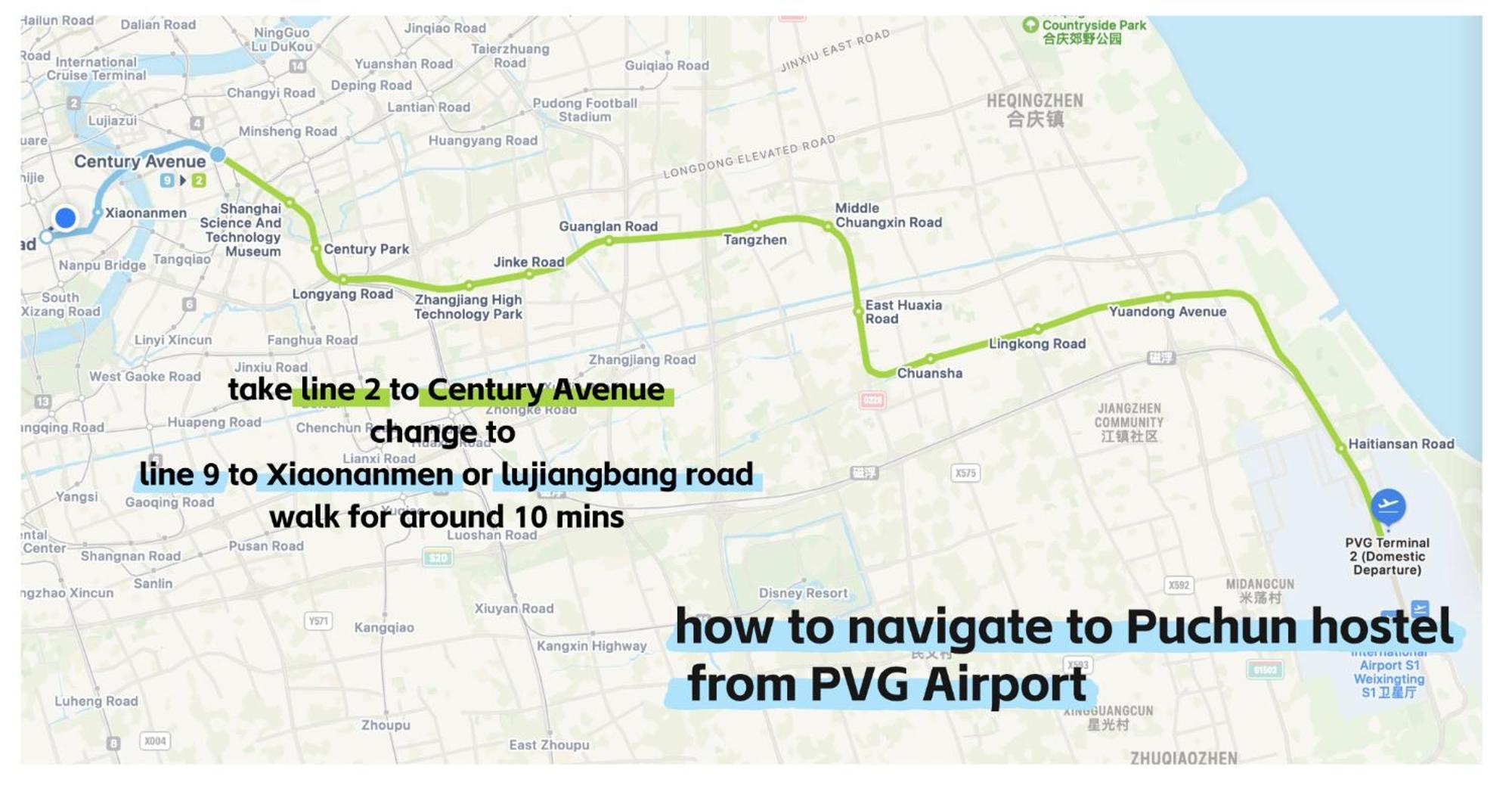 Pu Chun International Hostel -Yugarden & Old Town Shanghai Eksteriør billede